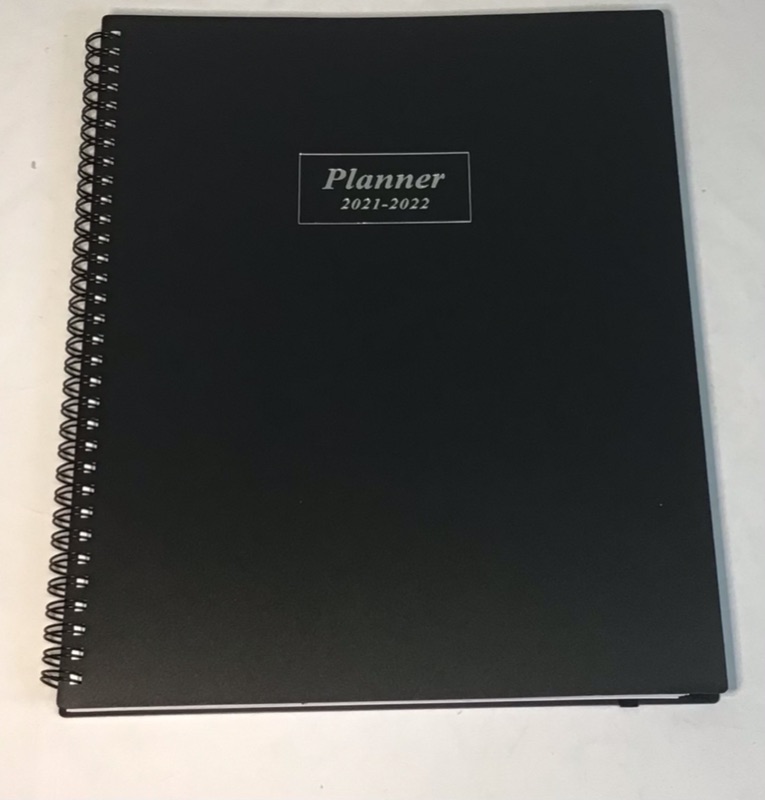 Photo 6 of 2 PACK- 2021-2022 Planner - July 2021-June 2022 Weekly & Monthly Planner with Tabs, Elastic Closure and Thick Paper, Back Pocket with 21 Notes Pages, 9" x 11"