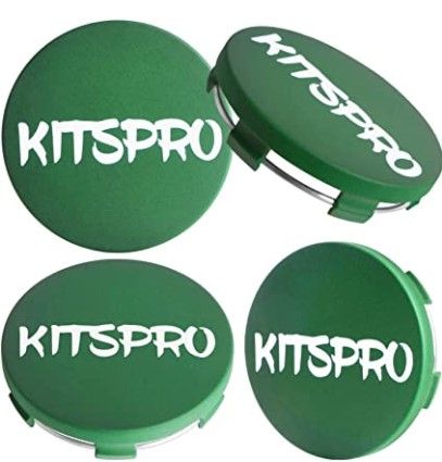 Photo 1 of KitsPro 2.6Inch 65MM Wheel Center Caps for Ford Expedition Explorer Ranger F150 Rim Hub Caps FL34 1A096 , Pack of 4 (Oliver Green, Outer 65MM , Inner 61MM)