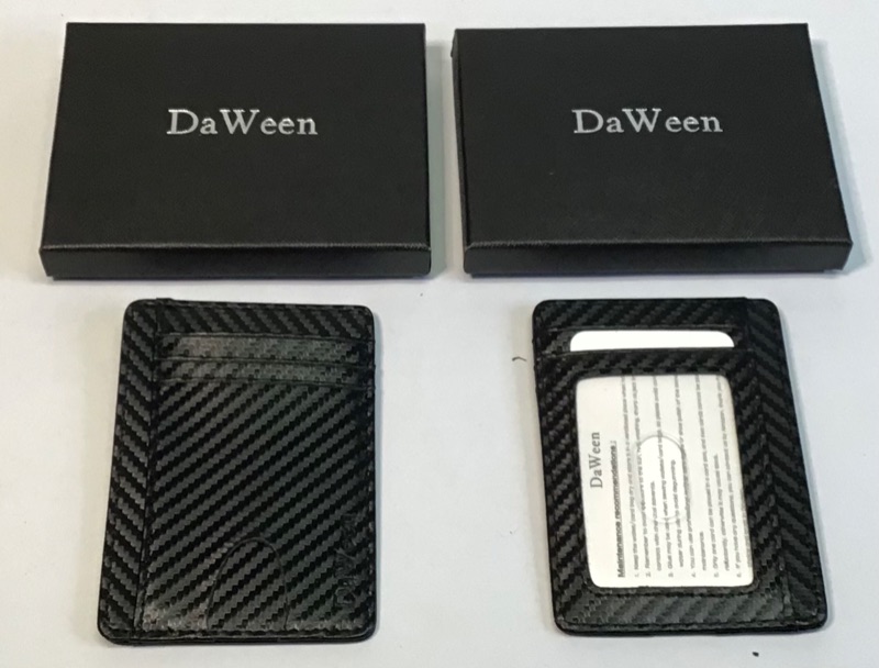 Photo 1 of 2 Pack-Slim Wallet by DaWeen-RFID- Credit Card Holder