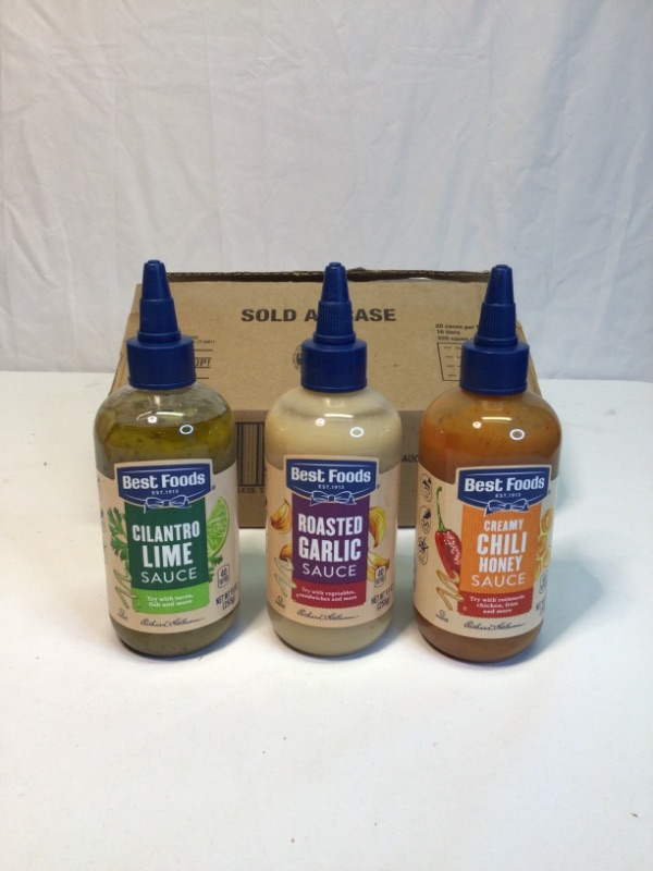 Photo 2 of Best Foods Drizzle Sauce for A Refreshing Condiment, Dip, Drizzle and Dress Mixed Variety Pack Gluten Free, Dairy Free, No Artificial Flavors, No High-Fructose Corn Syrup 9 oz Pack of 3
