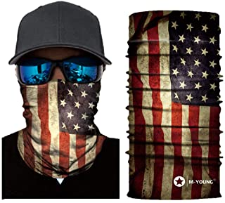 Photo 1 of 7 Pack-Skull Face Mask Bandanas, Neck Gaiter, Headwear, Magic Scarf, Headband for dust Sun Wind
