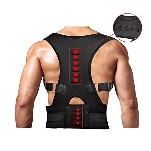 Photo 2 of SPEEDITOP Brace Posture Corrector for Men and Women,Back Brace Support Fully Adjustable Straightener for Upper Spine, Back, Neck, Clavicle and Shoulder,Breathable Back Pain Relief-Breathable-Size XXL