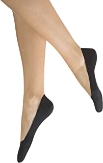 Photo 1 of Women's No Show Liner Socks by RunStar- Two Packages of 3 Pair Each- 6 Pair Total Shoe Size 5-10- Black