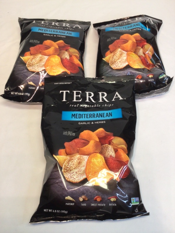 Photo 2 of 3 Bags-Terra Mediterranean Vegetable Chips, Garlic & Herbs, 6.8 Oz