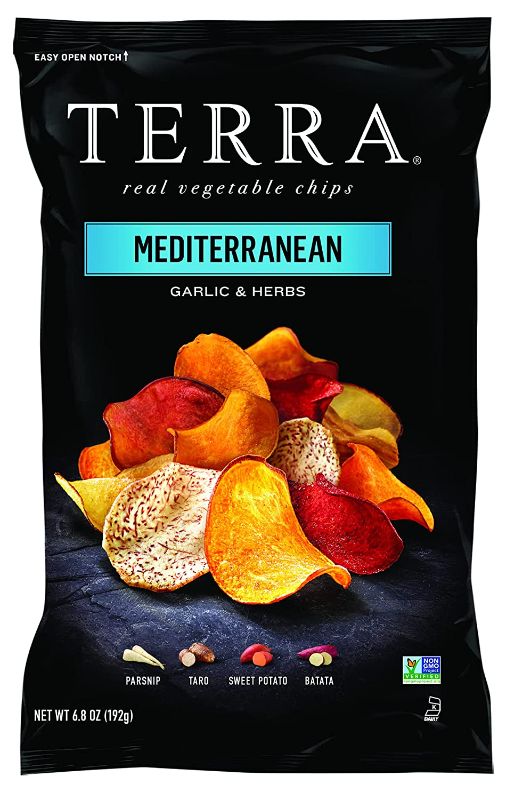 Photo 1 of 3 Bags-Terra Mediterranean Vegetable Chips, Garlic & Herbs, 6.8 Oz