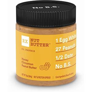 Photo 1 of 2 Pack RX Nut Butter Honey Cinnamon Peanut Butter Spread - 10Oz