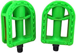 Photo 1 of 2 Packages- N3od3er Kid's Bike Pedal 1/2-Inch Bike Pedals Kids Spindle Pedals Resin 12‘’ 14 (Green)-2 Pedals each package