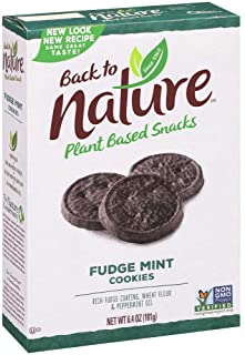 Photo 1 of 4 Boxes-Back to Nature Cookies, Non-GMO Fudge Mint, 6.4 Ounce