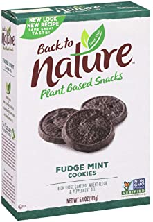 Photo 1 of 3 Boxes of Cookies by Back to Nature- 2 Boxes Back to Nature Cookies, Non-GMO Fudge Mint, 6.4 Ounce Cookies  PLUS One Box Back to Nature Multi Grain Flax Seeded Flatbread. 