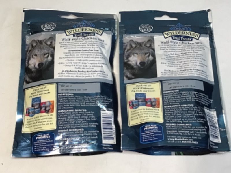 Photo 4 of 2 Bags-Blue Buffalo Wilderness Trail Treats Wild Bits Grain Free Soft-Moist Training Dog Treats 