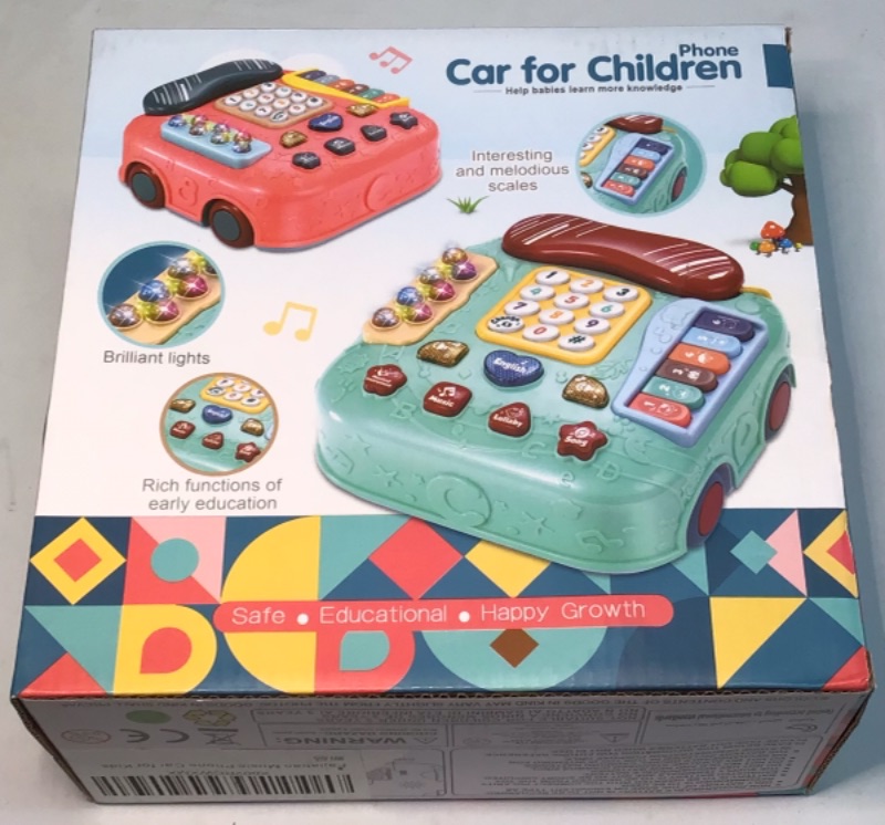 Photo 1 of Phone Car for Children-Educational Toy-Music, Numbers, Fun- 