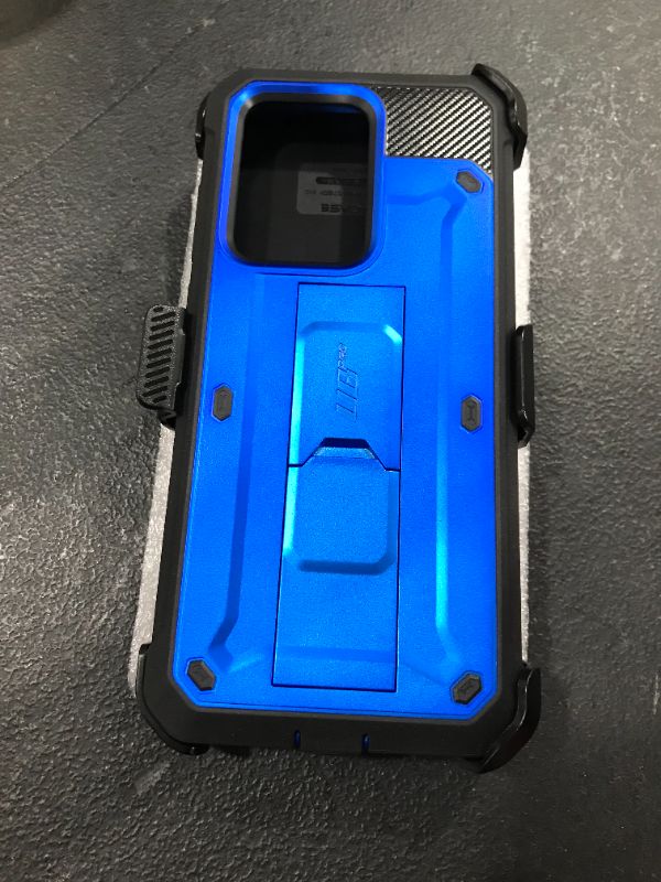 Photo 2 of SUPCASE Unicorn Beetle Pro Series Case for Samsung Galaxy Note 20 Ultra (2020 Release), Full-Body Rugged Holster & Kickstand Galaxy Note 20 Ultra Case Without Built-in Screen Protector (Slate Blue)