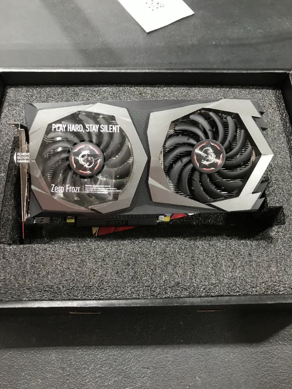 Photo 2 of MSI GTX 1650 D6 GAMING X - graphics card - GF GTX 1650 - 4 G