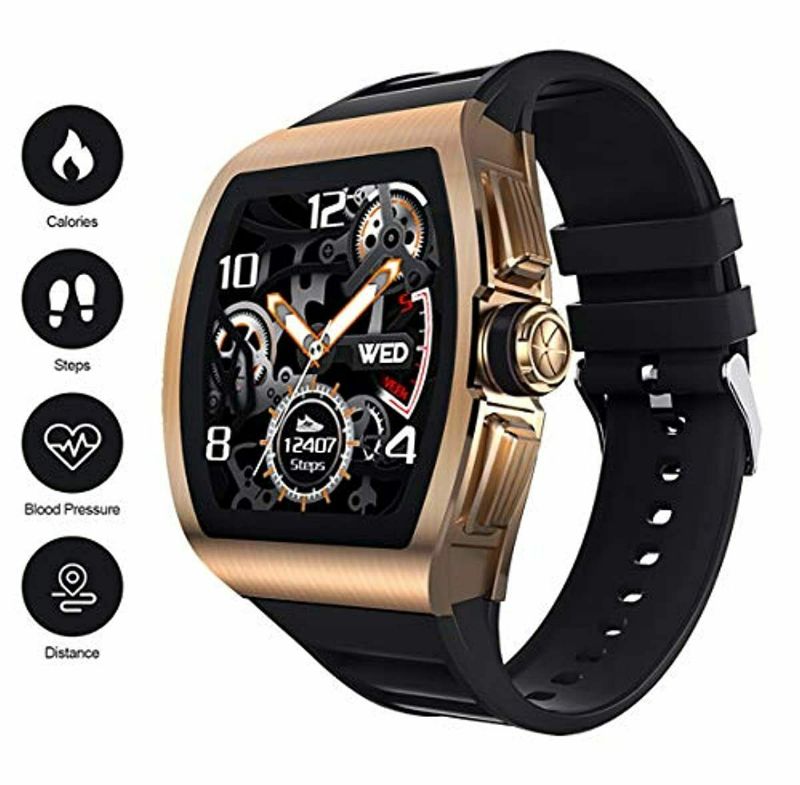 Photo 1 of GideaTech Full Touch Smartwatch with IP68 Waterproof,Fitness Tracker Watch 