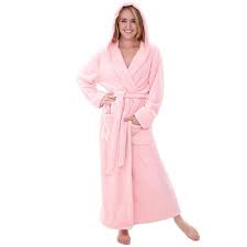 Photo 1 of Alexander Del Rossa Women's Warm Fleece Robe, Long Plush Bathrobe
