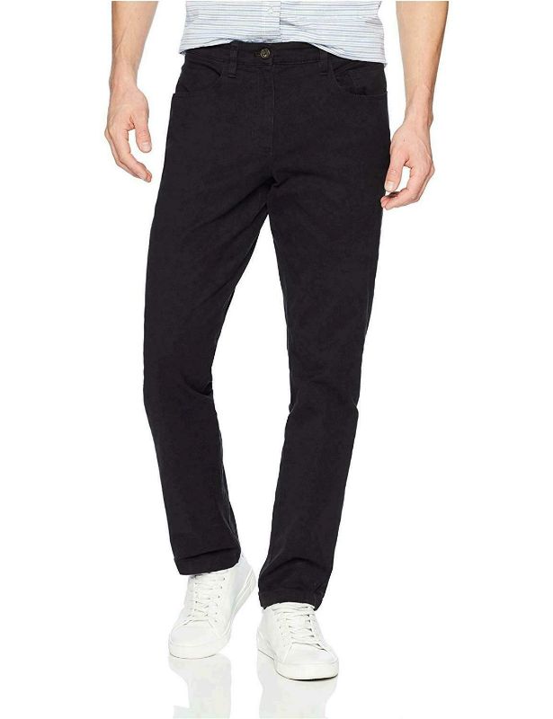 Photo 1 of Goodthreads Men's Slim-Fit 5-Pocket Chino Pant, Black,, Black, Size 35W x 30L
