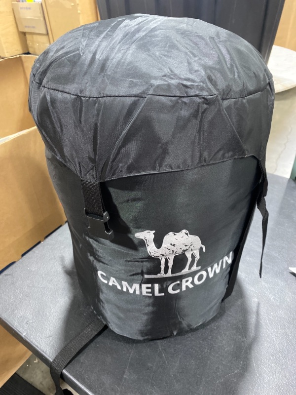Photo 2 of CAMEL CROWN Camping Bag Sleeping Bag - Warm Waterproof Lightweight Portable Bag
