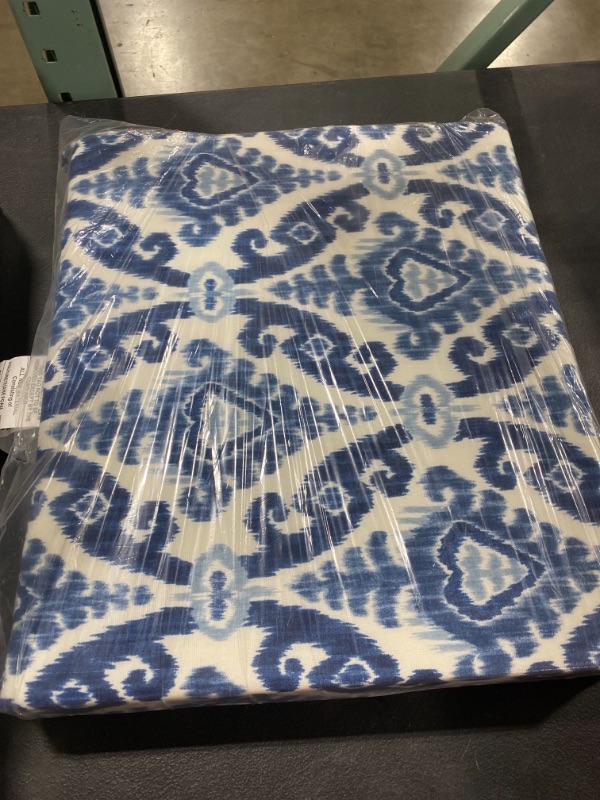 Photo 1 of blue square seat cushion