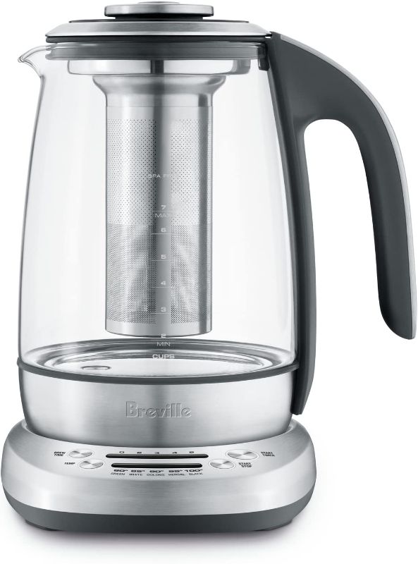 Photo 1 of Breville BTM600CLR Smart Tea Infuser Tea Maker, Brushed Stainless Steel
