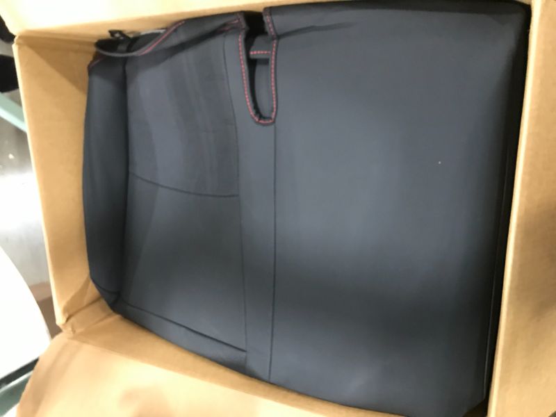 Photo 4 of Cqlights RAV4 Seat Covers Auto Full Set Seat Cover Protector Leather Black for Toyota RAV4 2019 2020 2021 (Non-Hybrid)
