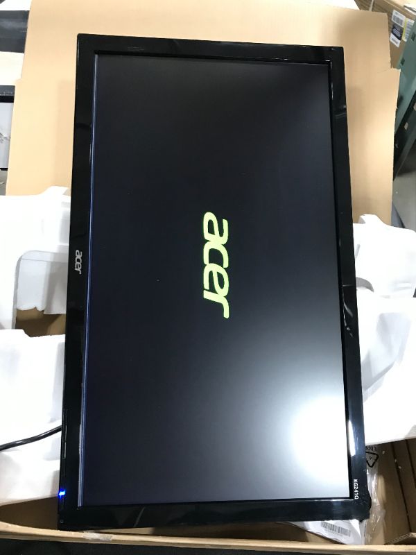 Photo 7 of Acer KG241Q Pbiip 23.6" Full HD (1920 x 1080) TN 144Hz 1ms Monitor with AMD FreeSync Technology (Display Port & 2 x HDMI)
