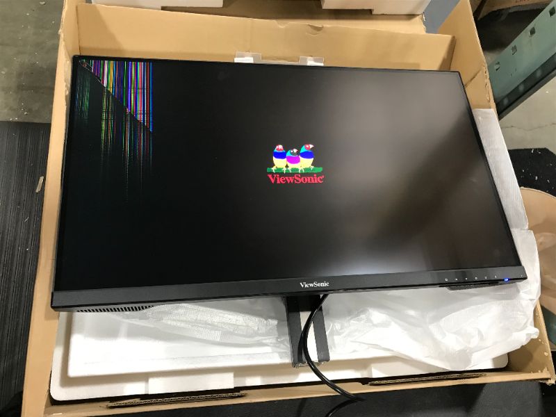 Photo 2 of ViewSonic 27" WQHD 2560 x 1440 (2K) 1ms (MPRT) 144 Hz 2 x HDMI, DisplayPort, Audio Out AMD FreeSync Premium Built-in Speakers Gaming Monitor