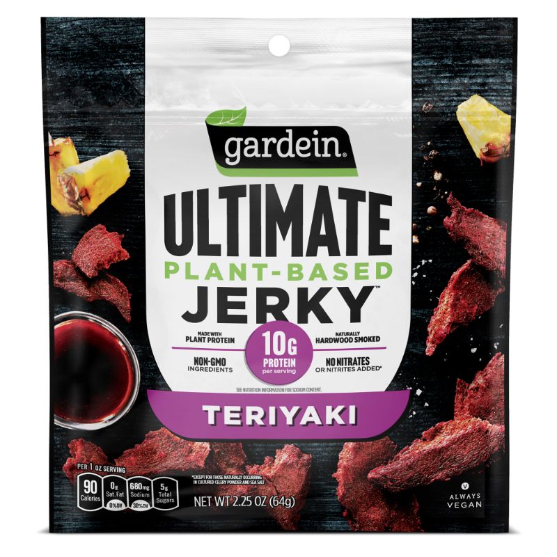 Photo 2 of 2PC LOT
Gardein Ultimate PlantBased Jerky Teriyaki Vegan 25 oz EXP 070421

Del Monte Harvest Selects Canned Sweet Kernal White Corn with Sea Salt 1525 Ounce EXP 08162021