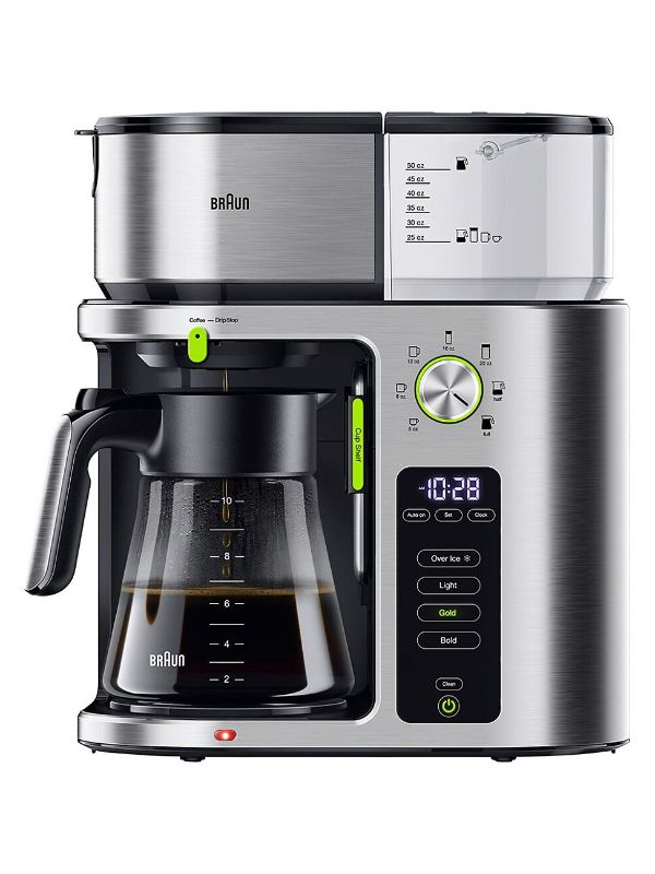 Photo 1 of Braun MultiServe Stainless Steel Coffee Maker
