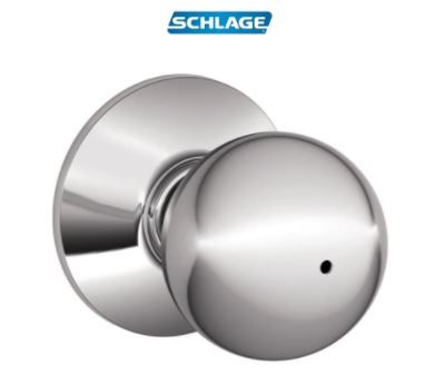 Photo 1 of 
Schlage Plymouth Privacy Lock Door Knob Set