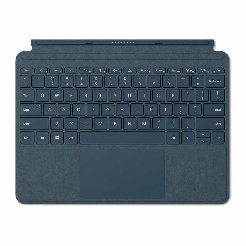 Photo 1 of Blue Microsoft Surface Go Signature Keyboard Cover