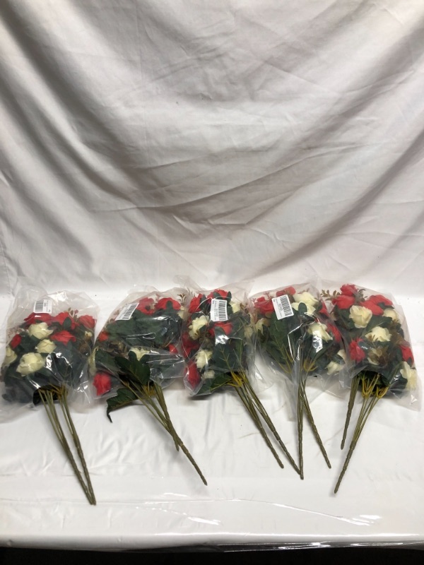 Photo 1 of 5 PACK 2 PIECE BOUQUETS OF ARTIFICIAL FLOWERS 