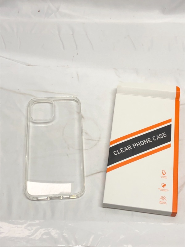 Photo 1 of IPHONE 12 PRO CLEAR PHONE CASE 