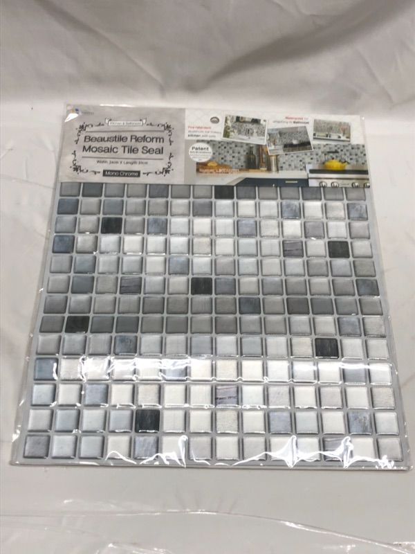 Photo 1 of 12X12 MOSAIC TILE ADHESIVE BACK SPLASH 