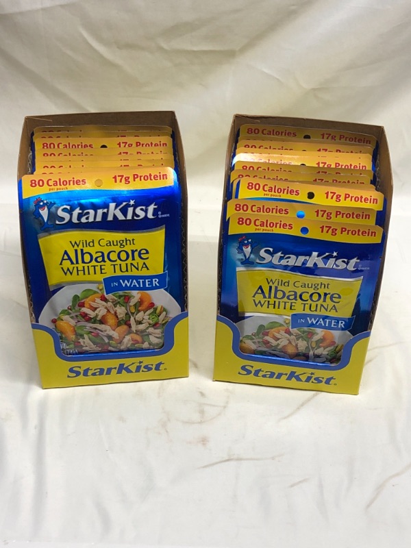 Photo 1 of 24 PACK ALBACORE TUNA 2.6 OZ BAGS EXP JULY 14 2024