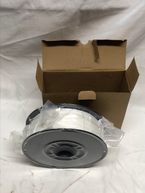 Photo 1 of 3D PRINTING  FILAMENT ROLL WHITE 