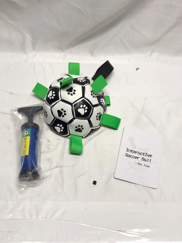 Photo 1 of INTERACTIVE SOCCER BALL TOY FOR DOGS WITH PUMP