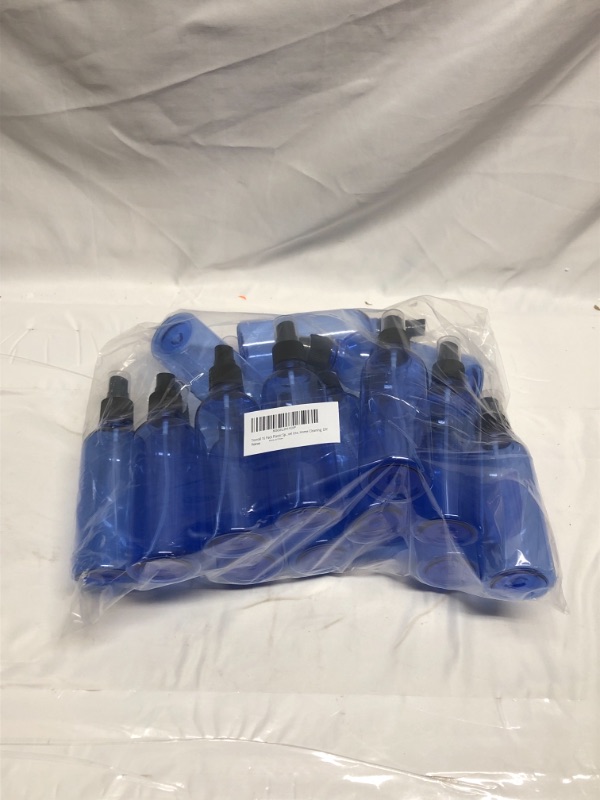 Photo 1 of 16 PACK PLASTIC SPRAY BOTTLES 4 OZ BLUE 