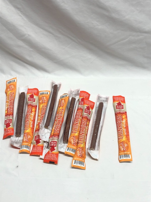 Photo 1 of 12 PACK DOG TREAT CHICKEN RECIPE MEAT STICK EXP 12/2021