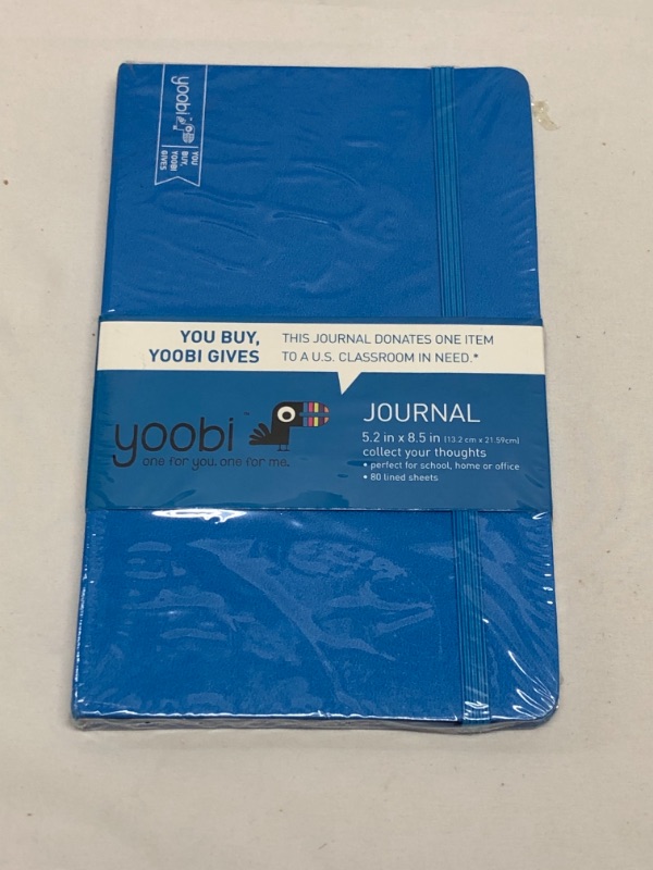 Photo 1 of 5.2 INCH X 8.5 INCH JOURNAL BLUE