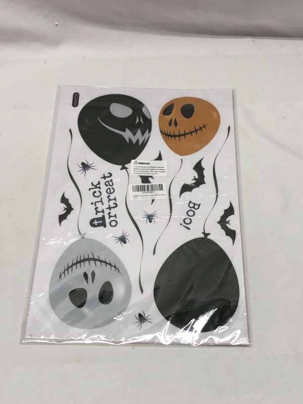 Photo 1 of 9 SHEETS OF HALLOWEEN STICKER DECORATIONS 