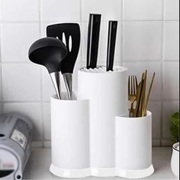 Photo 1 of 3-In-1 Kitchen Utensil Holder Set With Knife