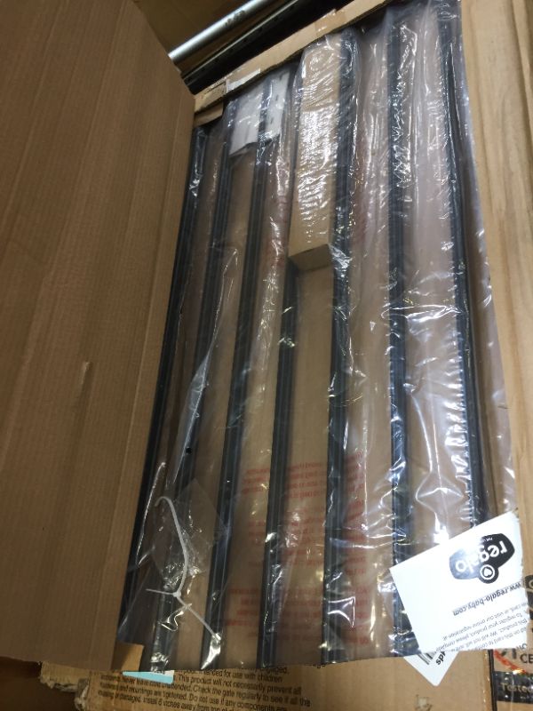Photo 1 of Regalo 2-in-1 Extra Tall Easy Swing Stairway and Hallway Walk Through Baby Gate