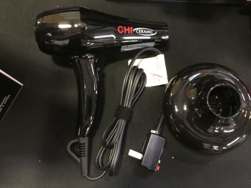 Photo 2 of CHI Ceramic Hair Dryer in Black