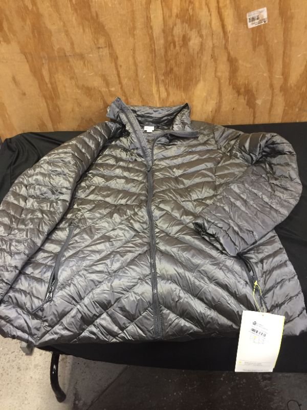 Photo 2 of  Women's Packable Down Puffer Jacket - All in Motion Silver XXL