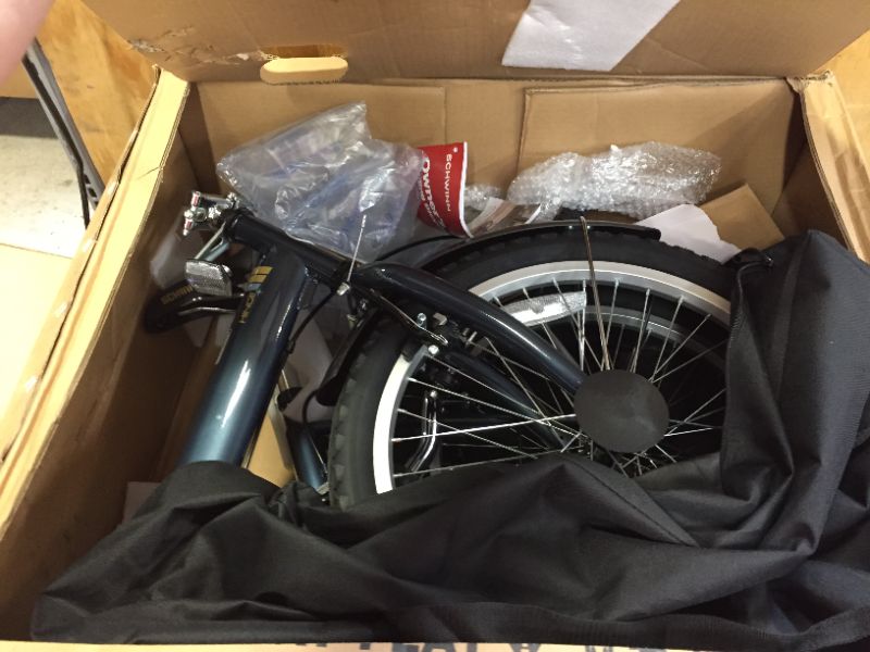 Photo 1 of 20" Schwinn Hinge Unisex Folding Bike, Gray