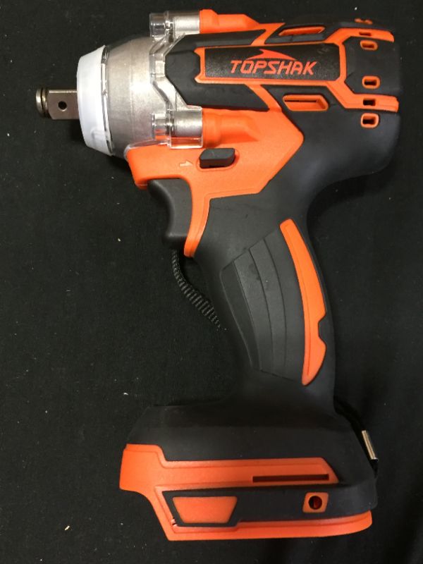 Photo 2 of Topshak TS-PW1 Cordless Brushless Impact Wrench Screwdriver Stepless Speed Change Switch For 18V Makita Battery
