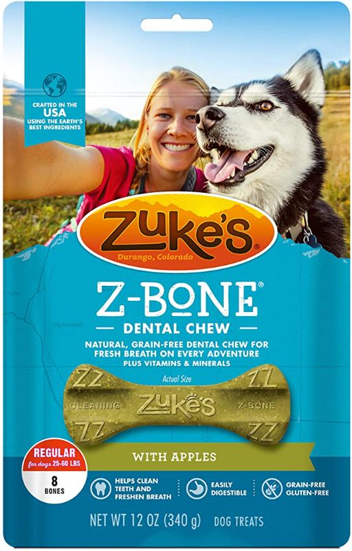Photo 1 of Zuke's Z-Bone Grain Free Dental Chew Dog Treat----exp AUG 27, 2022