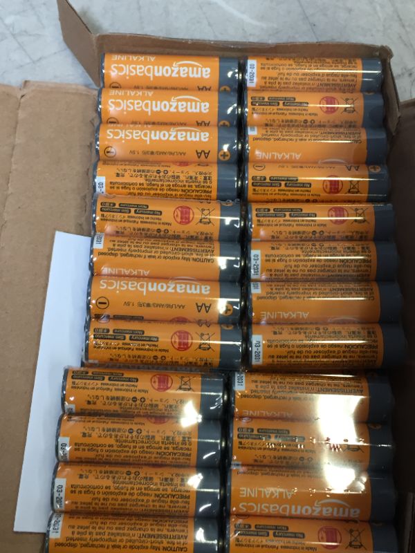 Photo 3 of AA Performance Alkaline Batteries [Pack of 48] - Packaging May Vary
