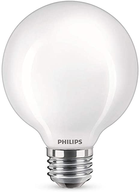 Photo 1 of 60-Watt Equivalent G25 LED Light Bulb Daylight Frosted Glass Globe Light Bulb (3-Pack)
