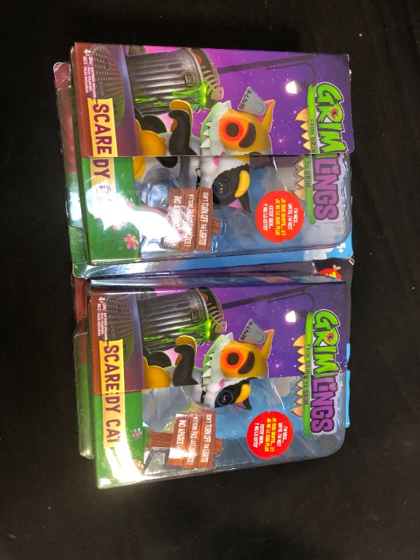 Photo 2 of 2 pack - WowWee Grimlings - Cat - Interactive Animal Toy